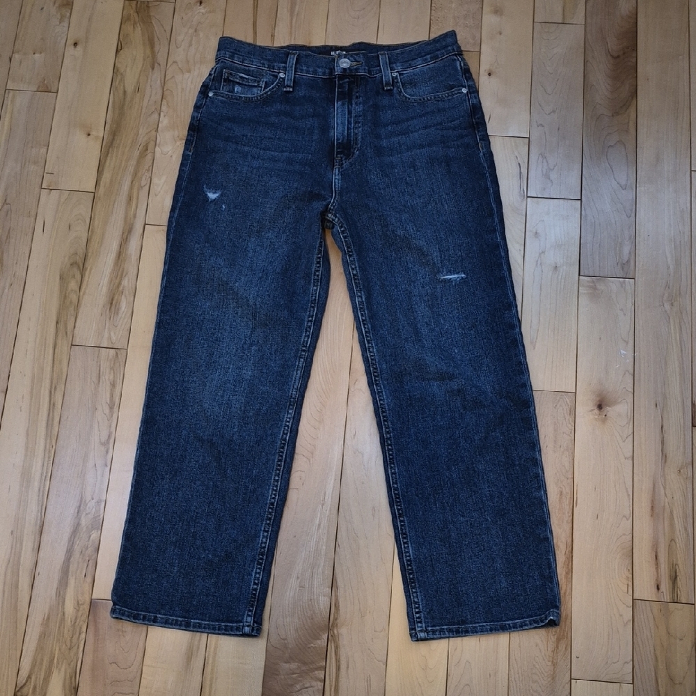 Hudson Jeans Women's Size 29 Remi Distressed Capri Length Jeans